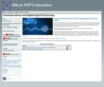 Silicondsp.com(Silicon DSP Corporation) Screenshot