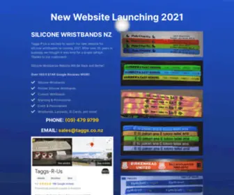 Silicone-Wristbands.co.nz(Silicone WristBands) Screenshot