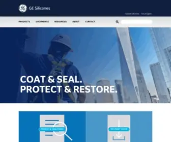 Siliconeforbuilding.com(GE Silicones) Screenshot