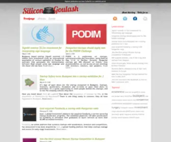 Silicongoulash.com(Silicon Goulash) Screenshot