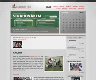 Siliconhill.cz(Kdo jsme) Screenshot