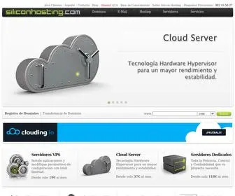 Siliconhosting.com(Hosting de Servidores VPS y Cloud) Screenshot
