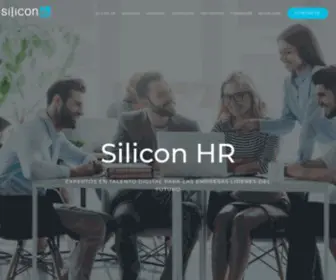 Siliconhr.com(Expertos en Talento Digital para las Empresas Líderes del Futuro) Screenshot