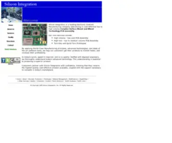 Siliconint.com(Silicon Integration) Screenshot