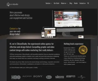 Siliconstudio.com(Website Design Oxford) Screenshot