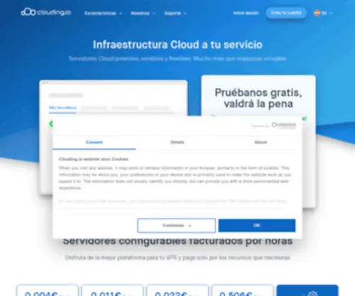 Silicontower.net(Tu Servidor Virtual en España) Screenshot