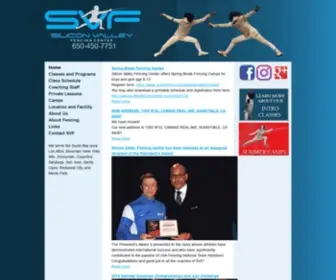 Siliconvalleyfencingcenter.com(Silicon Valley Fencing Center) Screenshot