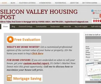 Siliconvalleyhousingpost.com(Silicon Valley Real Estate) Screenshot