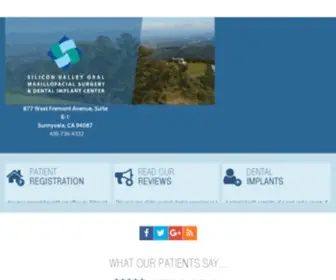 Siliconvalleyoms.com(Oral Surgeon Sunnyvale) Screenshot