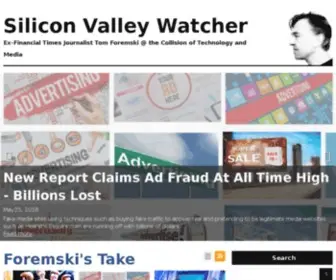 Siliconvalleywatcher.com(Silicon Valley Watcher) Screenshot