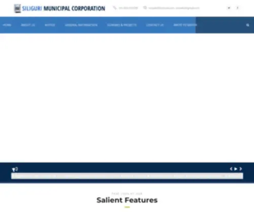 Siligurismc.in(Siliguri Municipal Corporation) Screenshot