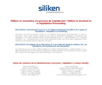 Siliken.com(Siliken) Screenshot