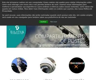 Silitia.com.br(SILITIA ENGENHARIA DE TELECOMUNICAÇÕES) Screenshot