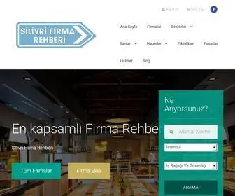 Silivrifirmarehberi.org(Silivri Firma Rehberi I Silivrideki firmalar) Screenshot