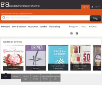 Silkeborgbibliotekerne.dk(Silkeborg Bibliotekerne) Screenshot