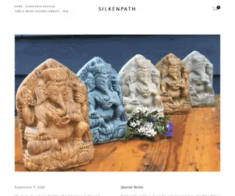 Silkenpath.com(Home) Screenshot