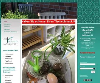 Silkes-CreativWerkstatt.de(Silkes Creativwerkstatt) Screenshot