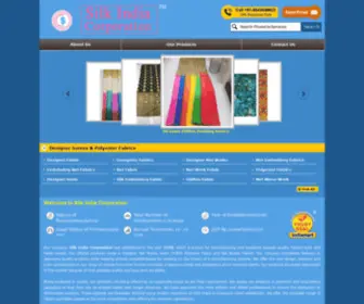 Silkindiacorporation.com(Silk India Corporation) Screenshot