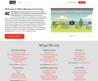 Silkinmanagementgroup.com(Silkin Management Group) Screenshot