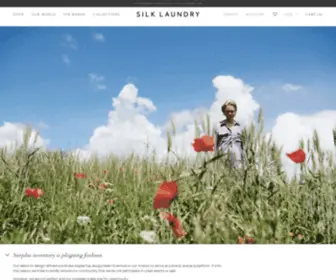 Silklaundry.com.au(Silk Laundry /) Screenshot