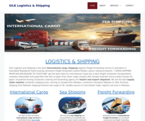 Silklogistics.com.pk(SERVICES-COMPANY) Screenshot