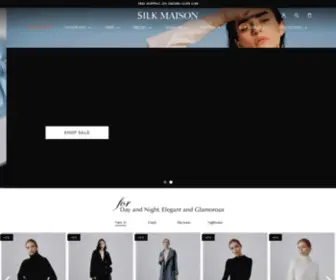 Silkmaison.store(Silk Maison) Screenshot