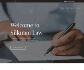 Silkmanllc.com(Silkman LLC) Screenshot