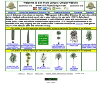 Silkplantjungle.com(Jungle®) Screenshot