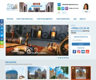 Silkroaddestinations.com(Tours in Uzbekistan) Screenshot