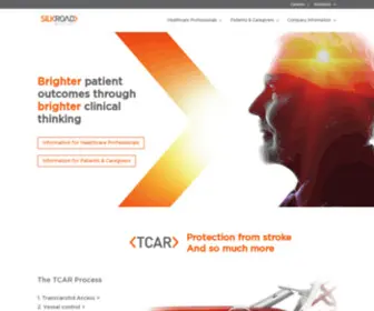 Silkroadmedical.com(Silk Road Medical Developed TCAR) Screenshot