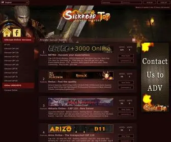 Silkroadtop100.com(Top silkroad online) Screenshot