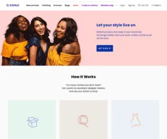 Silkroll.com(Online Clothing Exchange Made Easy) Screenshot