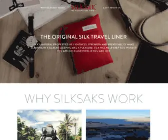 Silksak.com(Silkliving) Screenshot