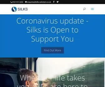 Silkssolicitors.co.uk(Silks Solicitors) Screenshot