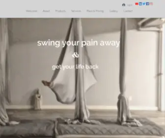 Silkswingstudio.com(Chronic Pain Relief) Screenshot