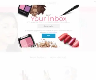 Silkycosmetics.com(The Official Website of SILKYGIRL) Screenshot