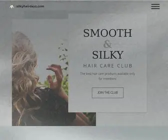 Silkyhairdayz.com(silkyhairdayz) Screenshot