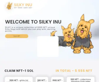 Silkyinu.com(SILKY INU) Screenshot