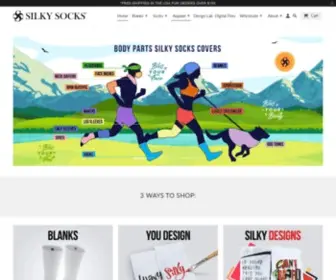 Silkysocks.com(Silky Socks) Screenshot