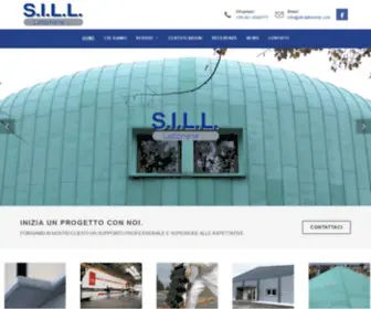 Sill-Lattonerie.com(Lavorazione lamiere) Screenshot