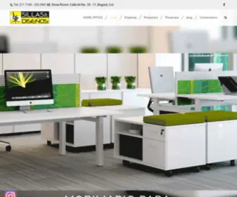 Sillasydisenos.com(Muebles para oficinas) Screenshot