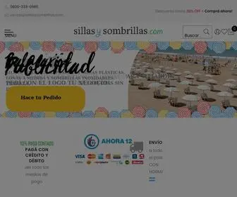 Sillasysombrillas.com(Sillas y Sombrillas®) Screenshot