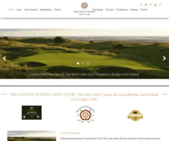 Sillothgolfclub.co.uk(Home :: Home) Screenshot