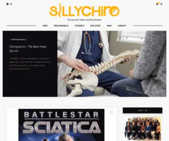 Sillychiro.com(Chiropractic Media and Merchandise) Screenshot