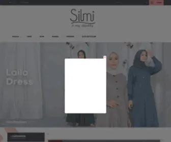 Silmifashion.com(Official Silmi Busana Muslimah dengan produk unggulan baju anak) Screenshot