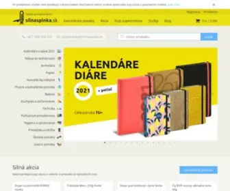 Silnaspinka.sk(Kancelárske potreby) Screenshot