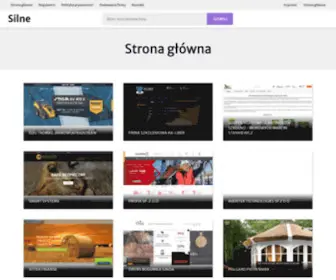 Silne.pl(Główna) Screenshot