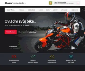 Silnicnimotoskola.cz(Motoškola) Screenshot