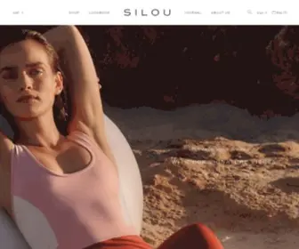 Siloulondon.com(Luxury Sustainable Activewear) Screenshot