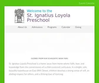 Silps.org(St. Ignatius Loyola Preschool) Screenshot